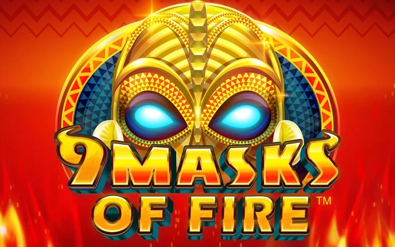 Play 9 Masks of Fire on the 1win platform.