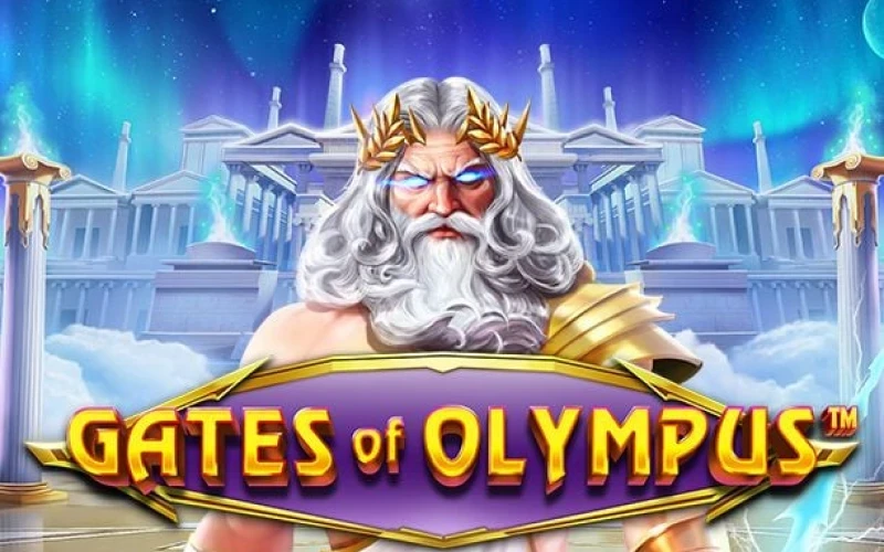 Play the Gates of Olympus game on the 1win platform.