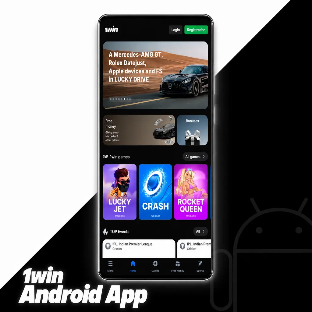 1win Android App download and installation