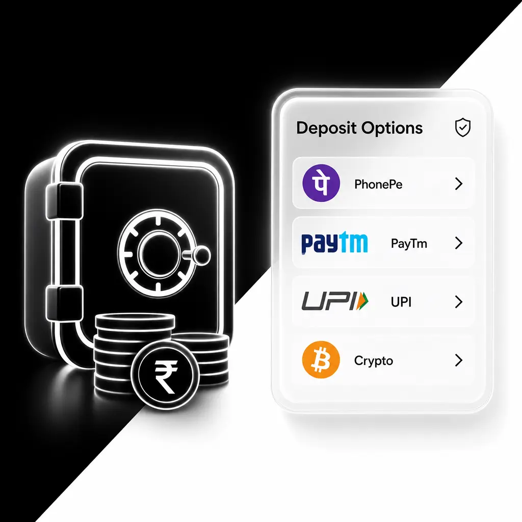 1win deposit and withdrawal methods in India