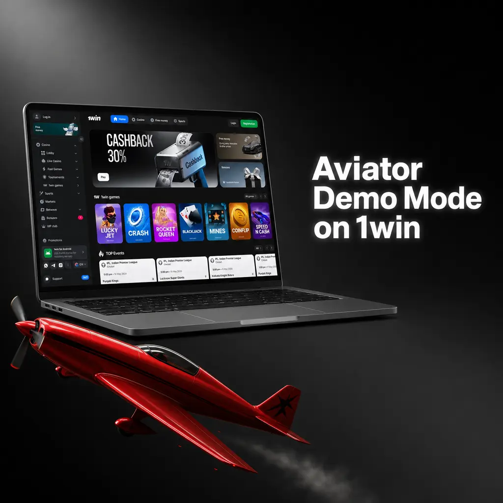 Aviator Demo Mode on 1win