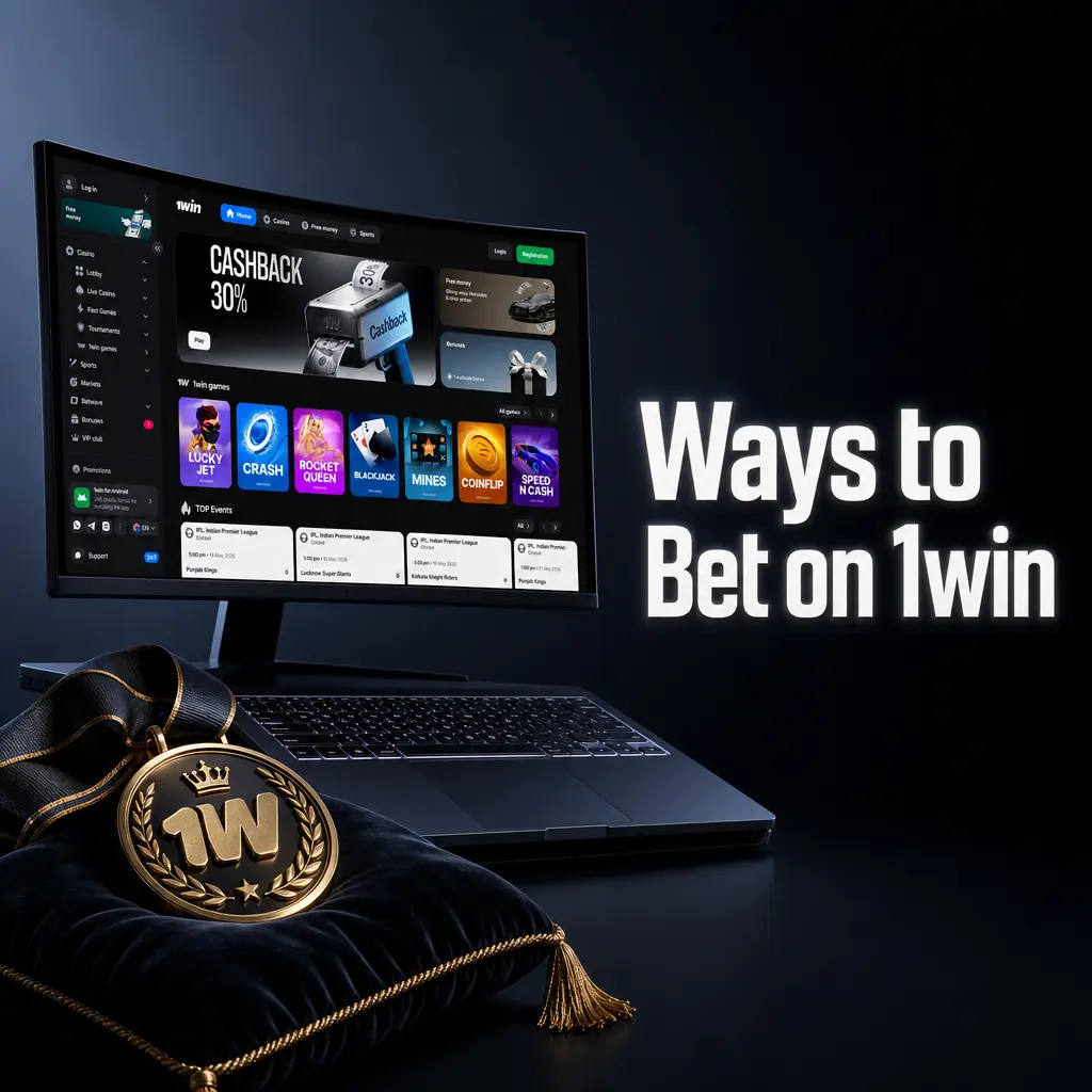 1win betting options including live betting, pre-game, parlays, multi live, and in-platform match streaming